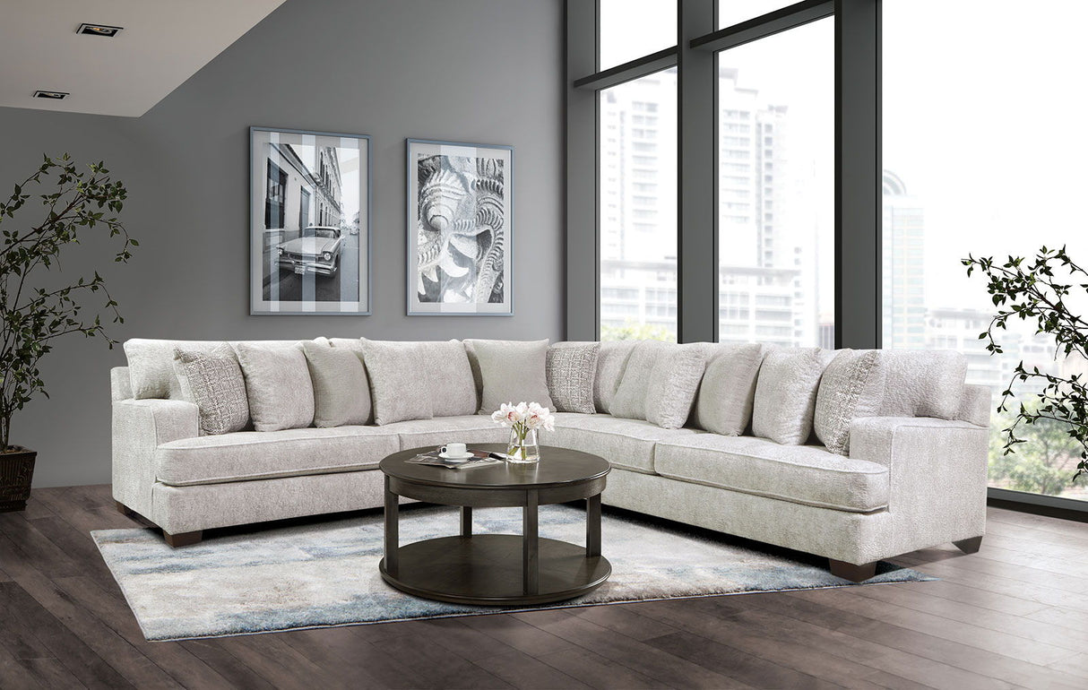 Alberton - Sectional - Beige | Home Elegance USA