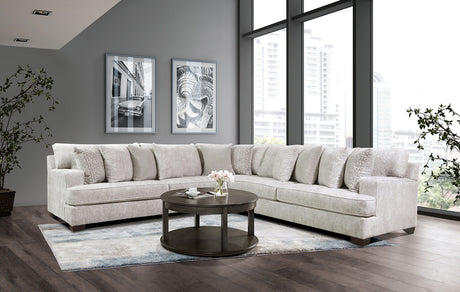 Alberton - Sectional - Beige | Home Elegance USA