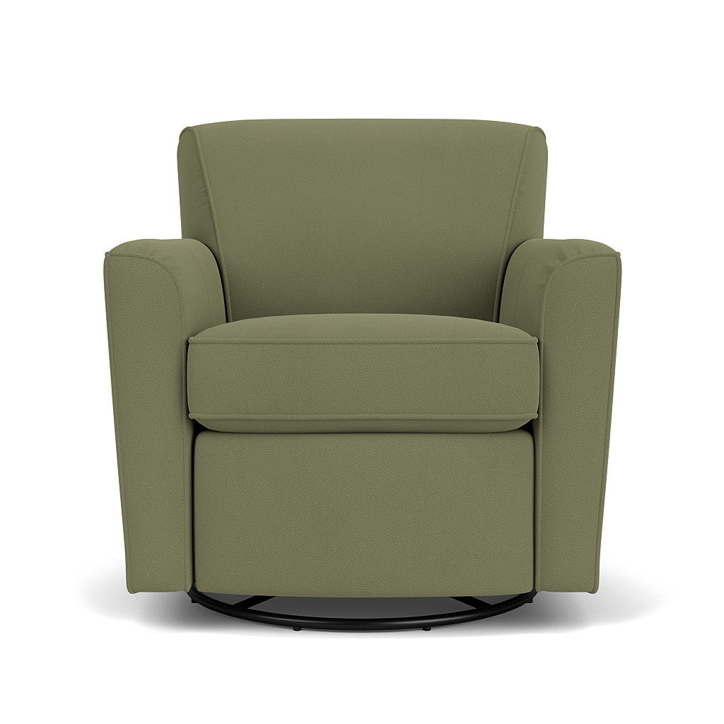 Kingman Leather Swivel Glider | Flexsteel