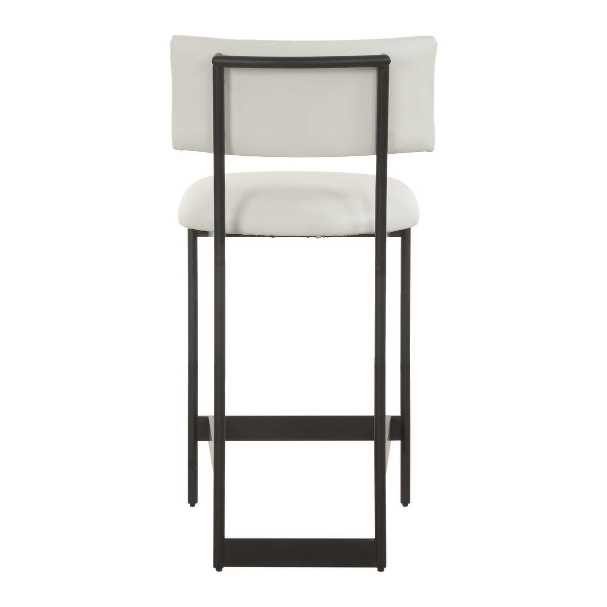 Apsley Counter Stool - Black / White by Uttermost - View 5