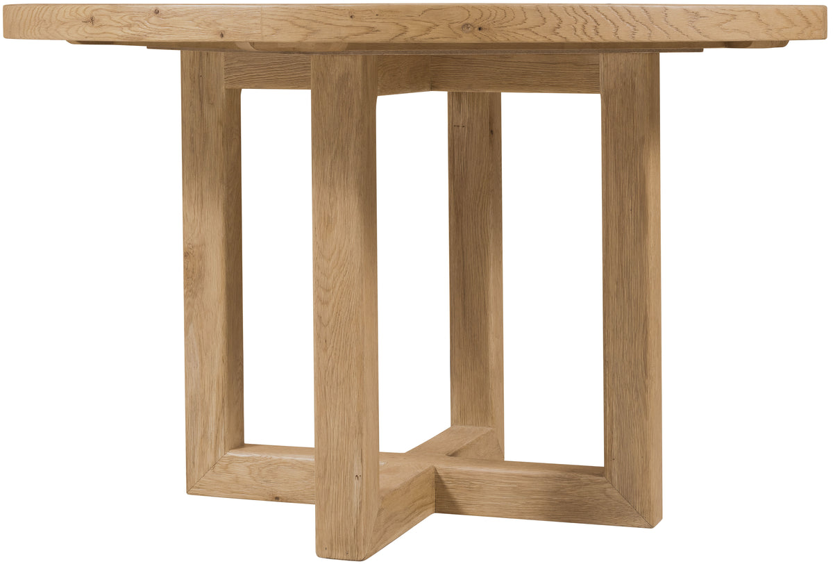 Driftwood 48" Round Dining Table Buckboard - Light Brown by Hooker Furniture - View 1