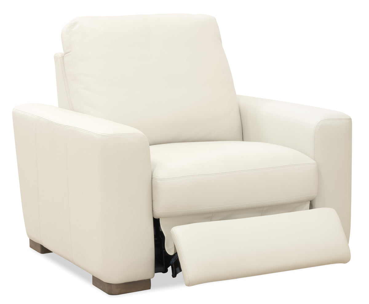 Optimus Power Recliner with Power Headrest - Beige by Hooker Furniture - View 5