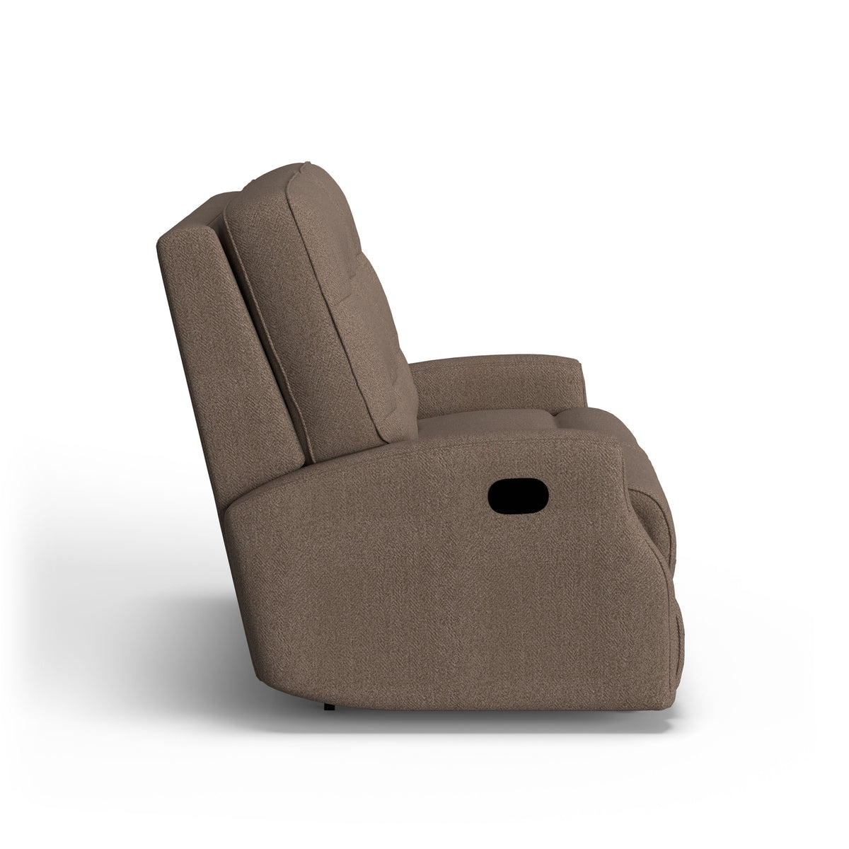 Devon Transitional Fabric Reclining Loveseat | Flexsteel