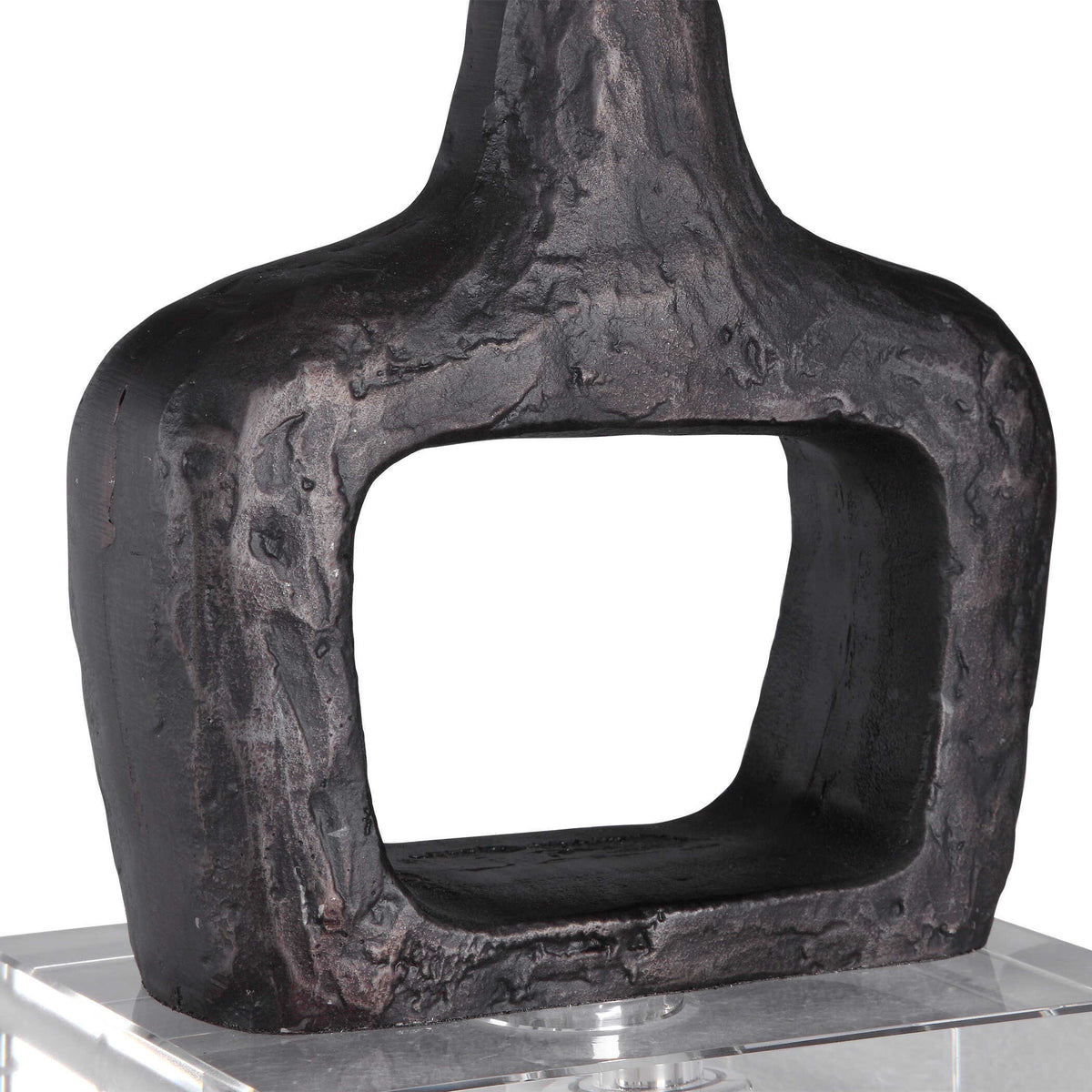 Darbie Iron Table Lamp - Black / White by Uttermost - View 7