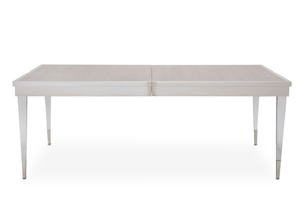 Camden Court Rectangular Dining Table In Pearl - 9005000 - 126 | Aico | Home Elegance USA