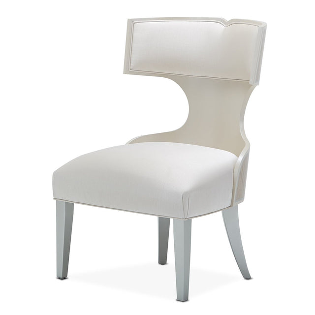 Camden Court Vanity/Side Chair In Pearl - 9005033 - 126 | Aico | Home Elegance USA