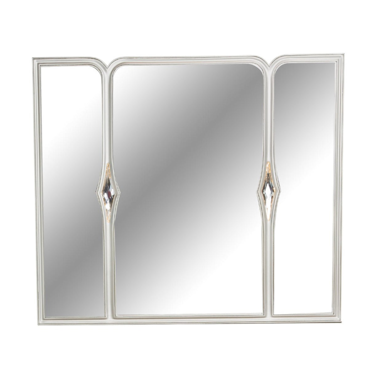 Camden Court Vanity Mirror In Pearl - 9005068 - 126 | Aico | Home Elegance USA