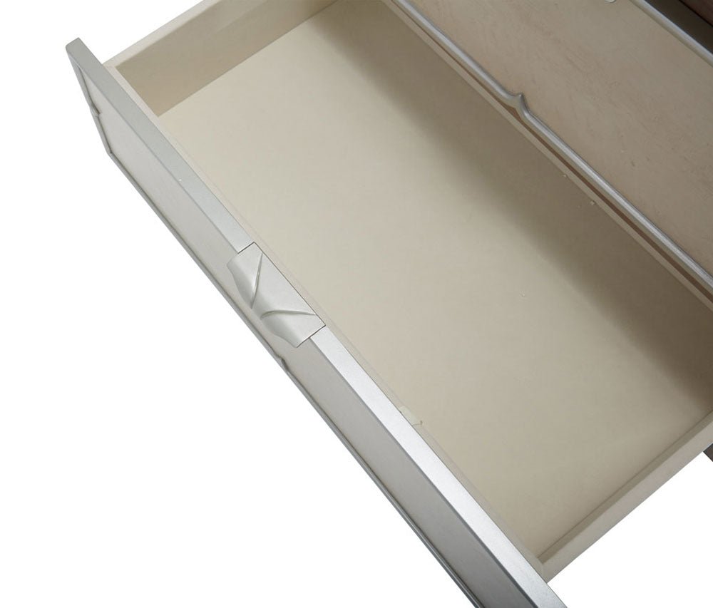 Camden Court Display Cabinet In Pearl - 9005209 - 126 | Aico | Home Elegance USA