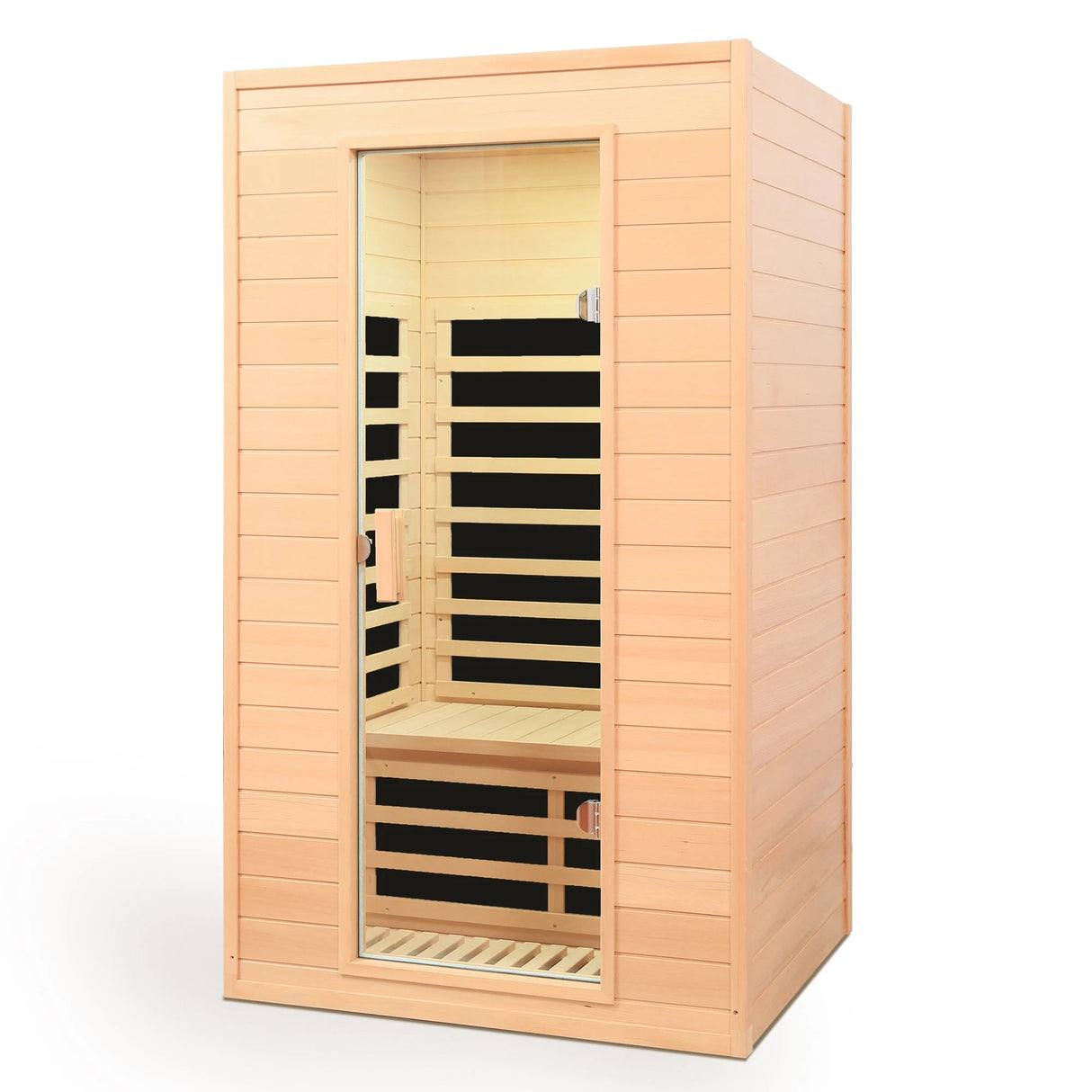 Hemlock Two-Person Far Infrared Roof Embedded Sauna with Bluetooth & LED Lighting - sold by Home Elegance USA