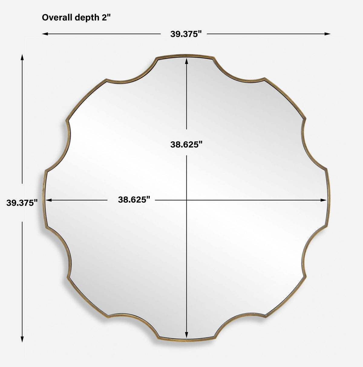 Gearing Up Bronze Mirror by Uttermost - View 7