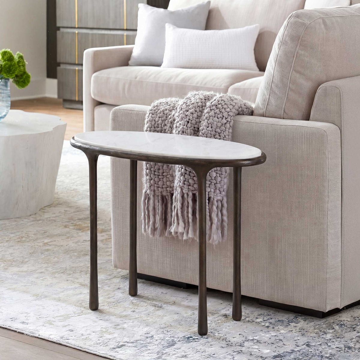 Ata Accent Table - Bronze by Uttermost - View 2