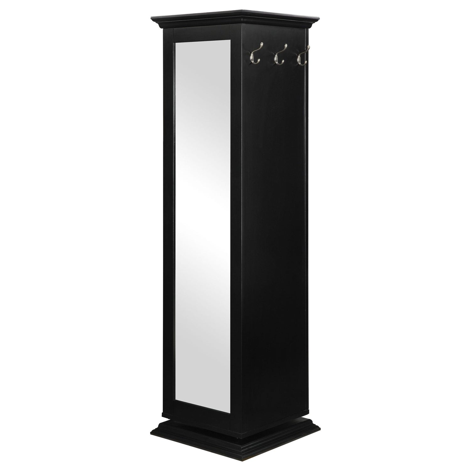Robinsons Swivel Accent Cabinet with Cork Board Black | Coaster | Home Elegance USA