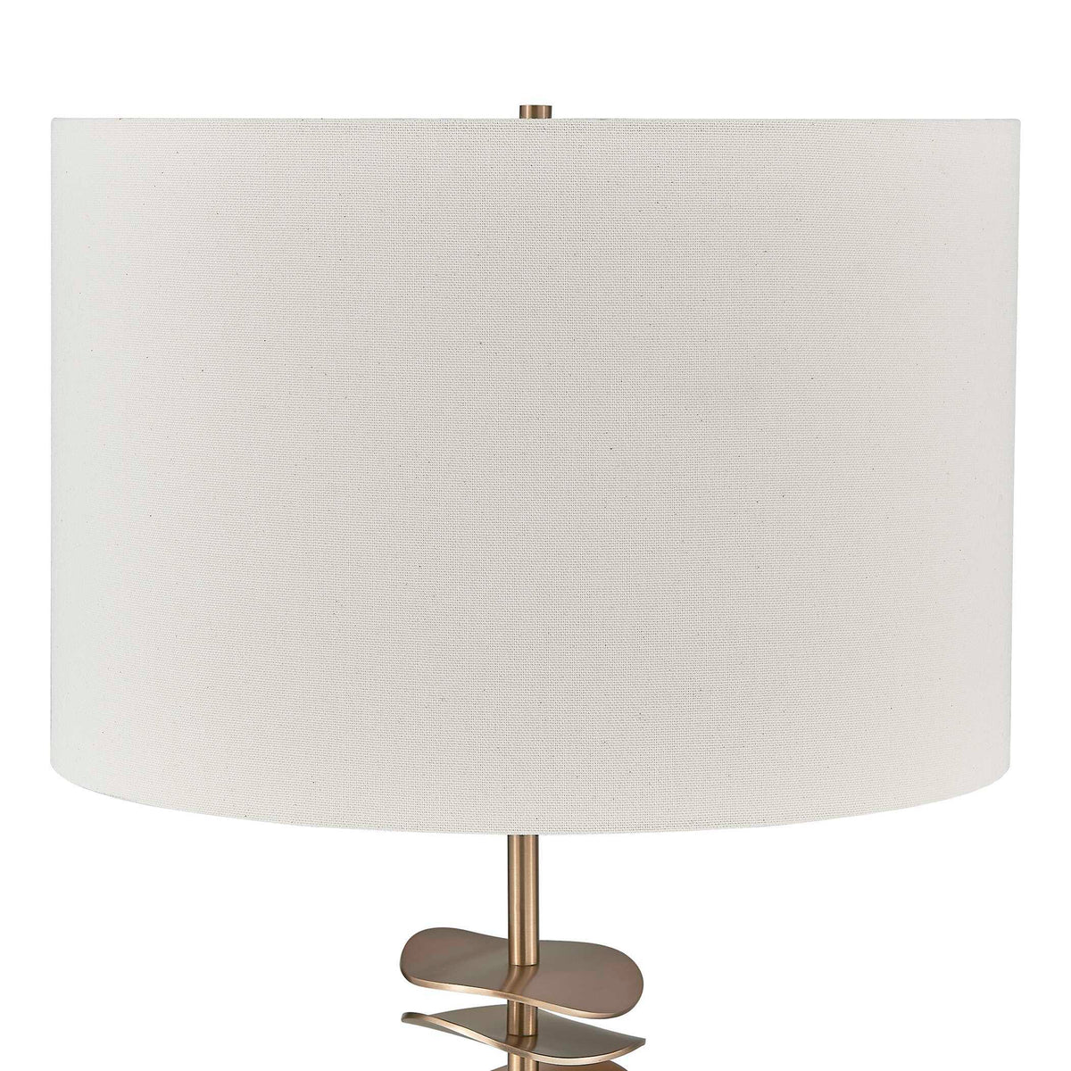 Akoa Metal Disc Table Lamp - Gold by Uttermost - View 6