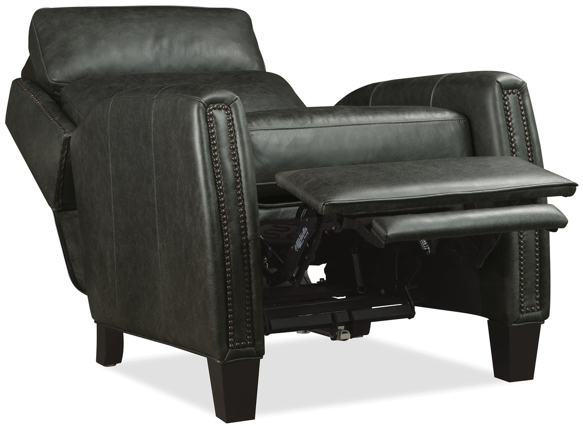 Jacklyn Power Recliner With Pop-Up Headrest - Dark Gray by Hooker Furniture - View 3