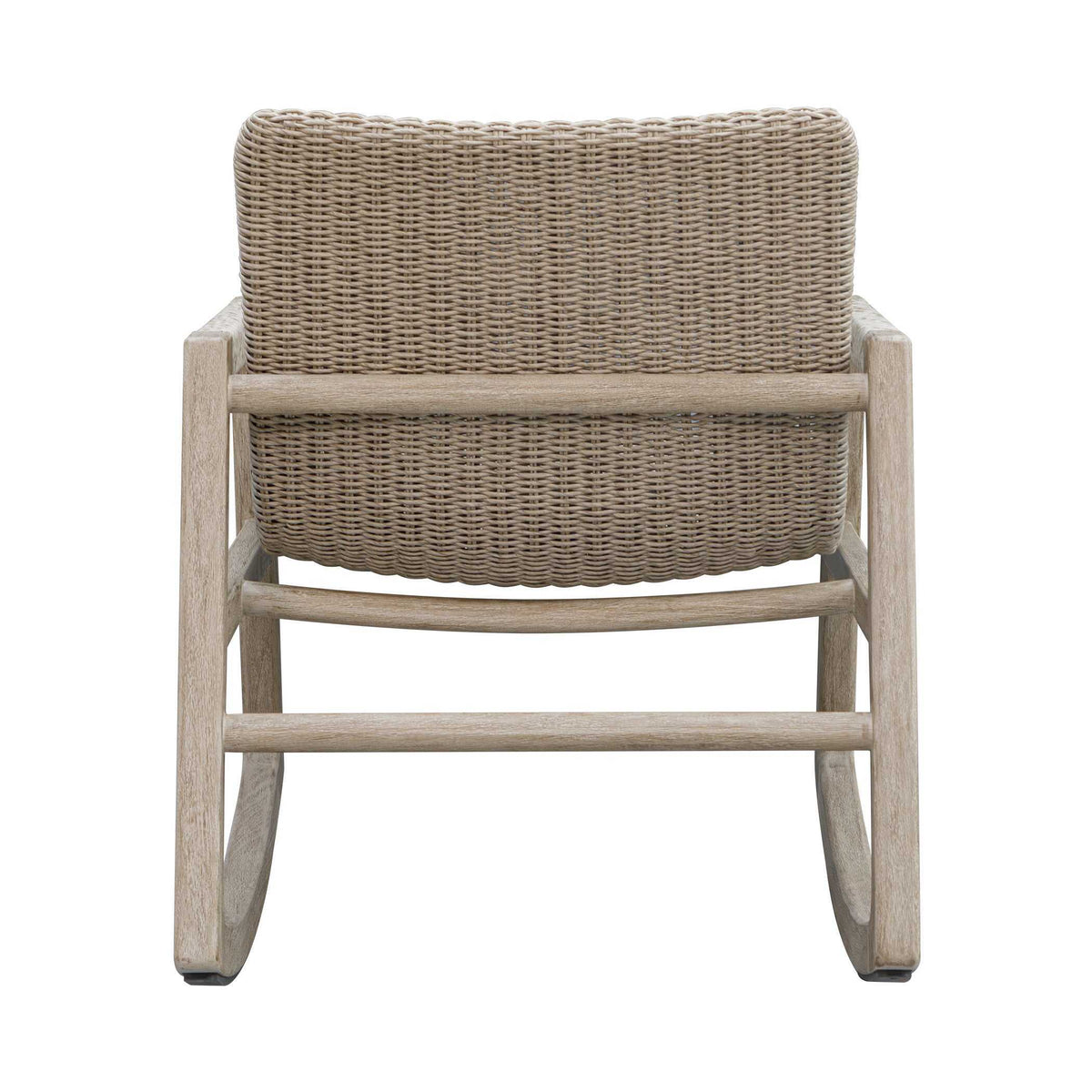 Sumba Outdoor Wicker Rocking Chair - Gray by Uttermost - View 11
