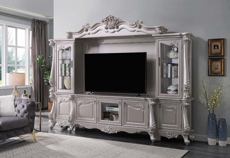 Acme - Bently Entertainment Center 91660 Champagne Finish
