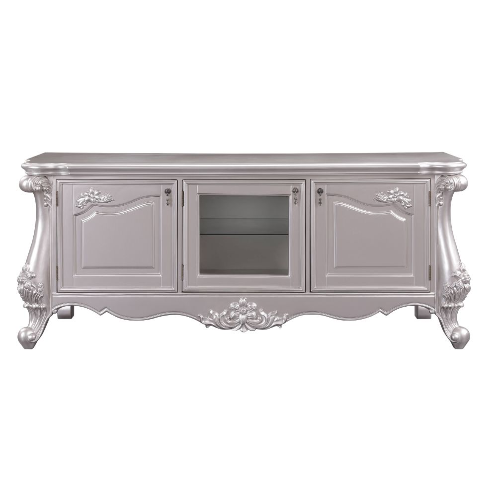 Bently Tv Stand 91663 Champagne Finish | Acme | Home Elegance USA