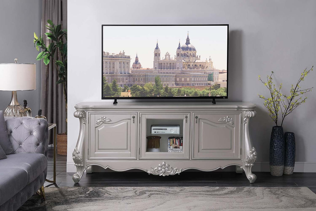 Bently Tv Stand 91663 Champagne Finish | Acme | Home Elegance USA