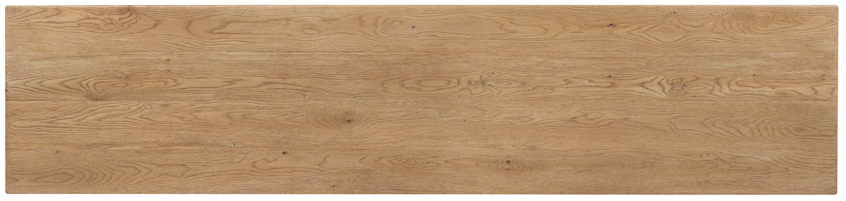 Driftwood Entertainment Credenza Buckboard - Light Brown by Hooker Furniture - View 4