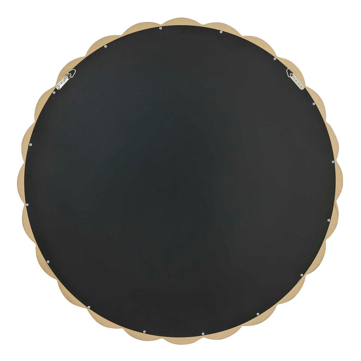 Cerrito Round Mirror Burnished Ivory - Light Brown by Uttermost - View 6