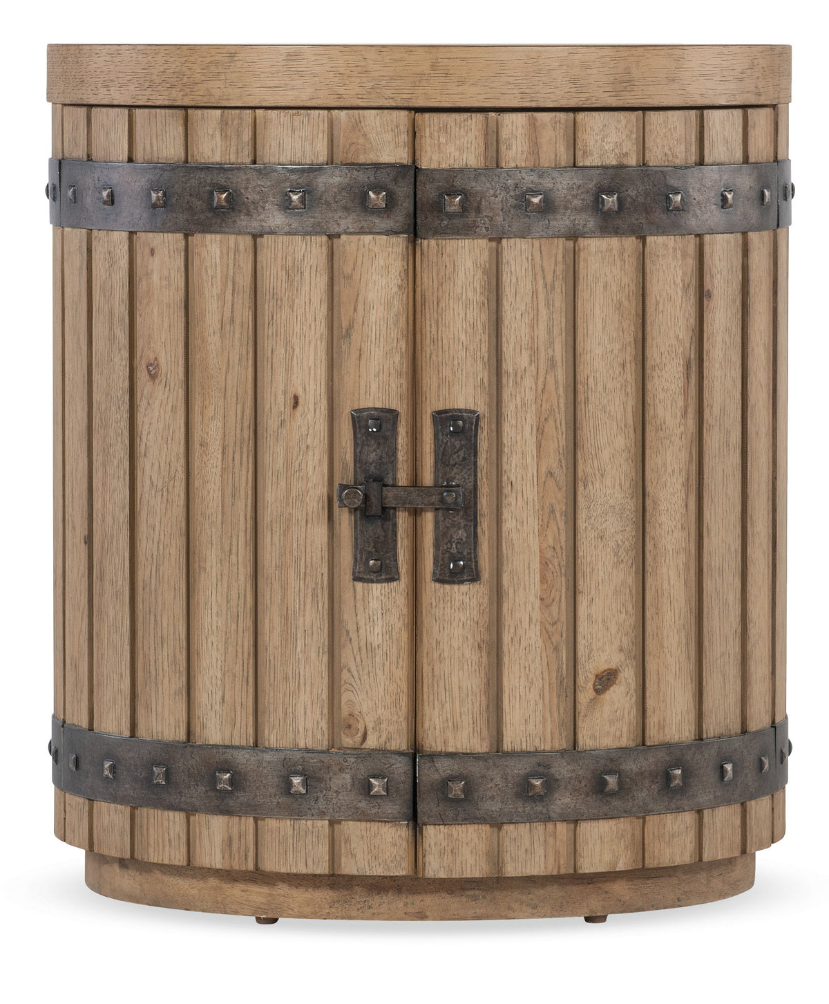 Vineyard Row Wine Barrel End Table - Light Brown by Hooker Furniture - View 6