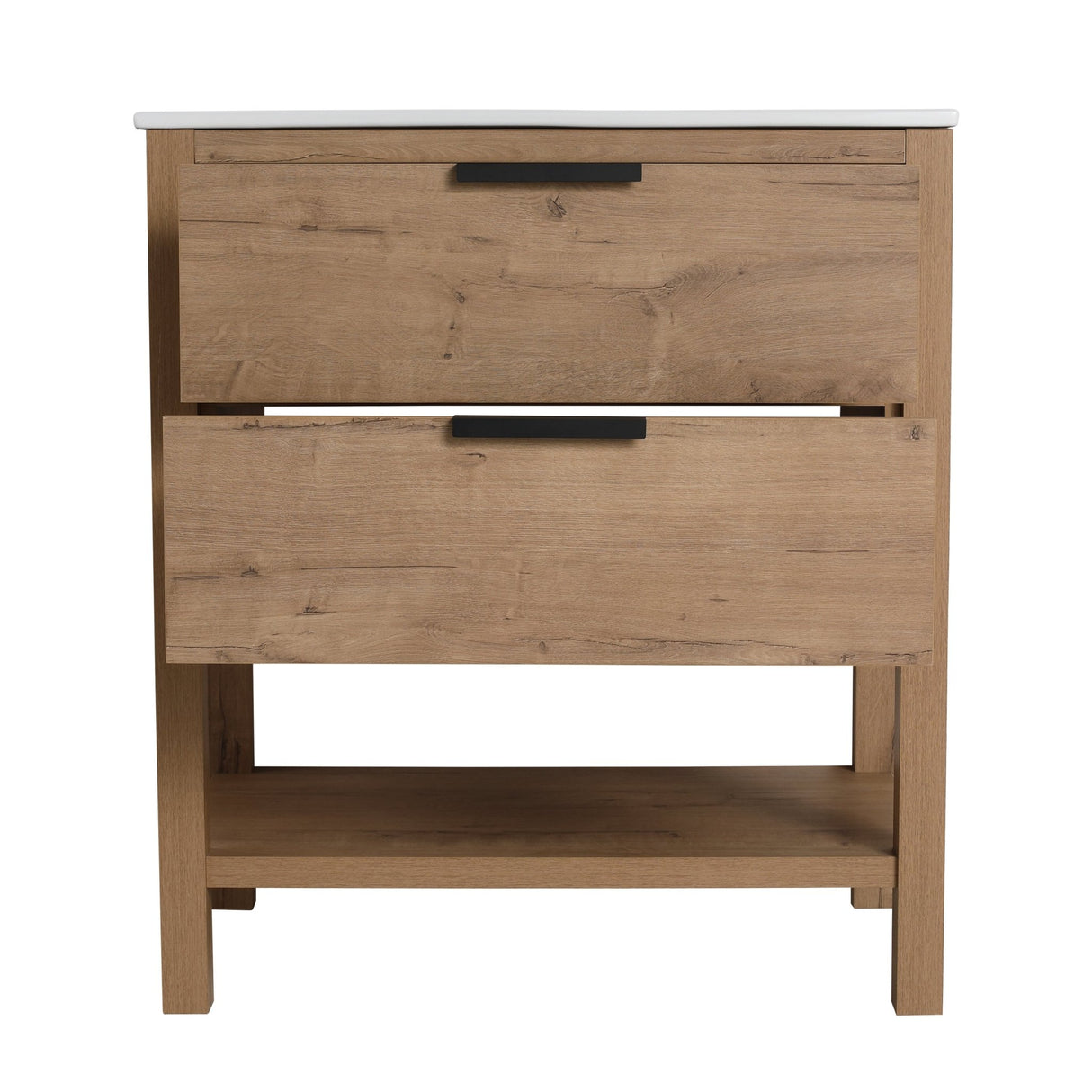 30 Inch Bathroom Vanity Plywood With 2 Drawers | Home Elegance USA