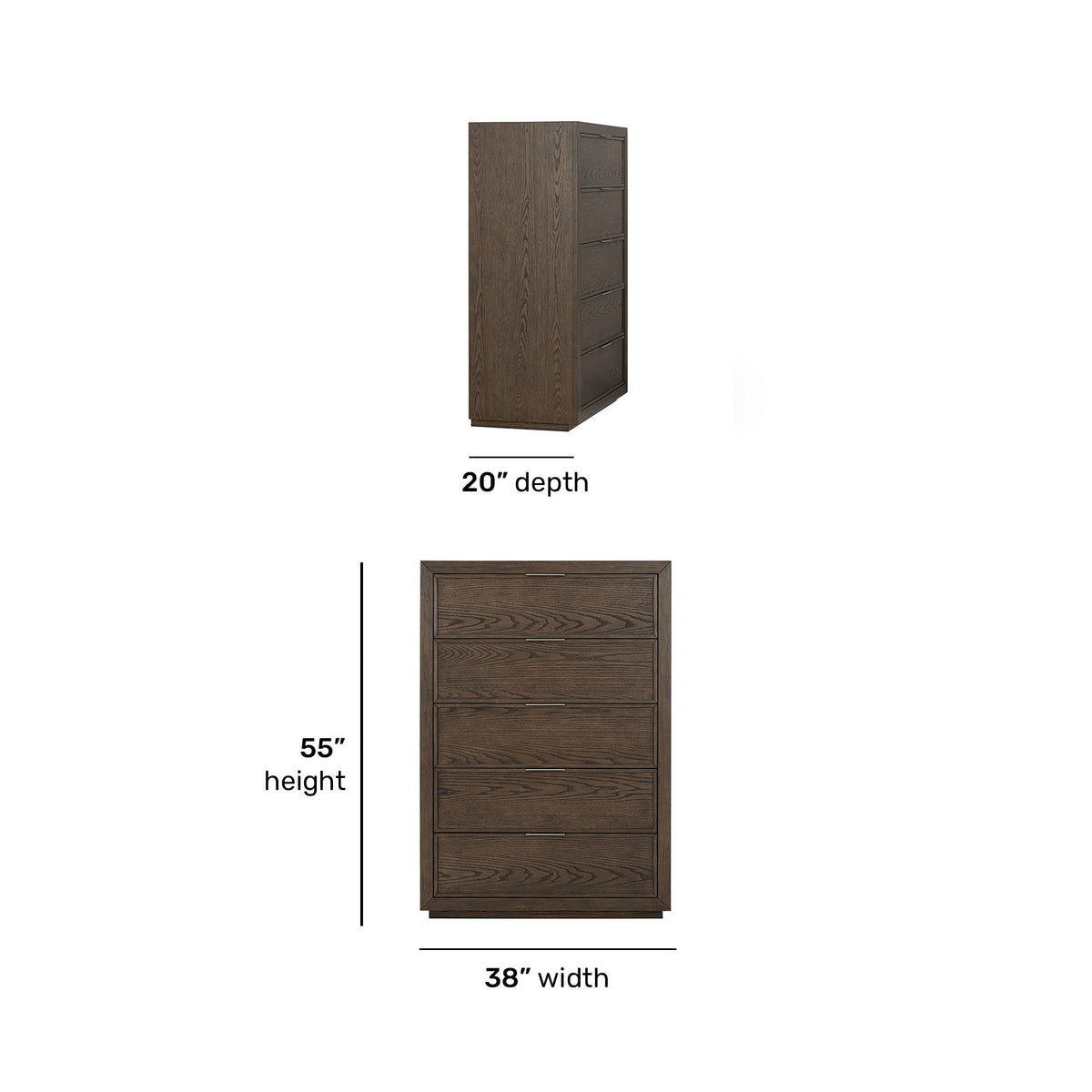 Athens Drawer Chest - Dark Brown | Flexsteel