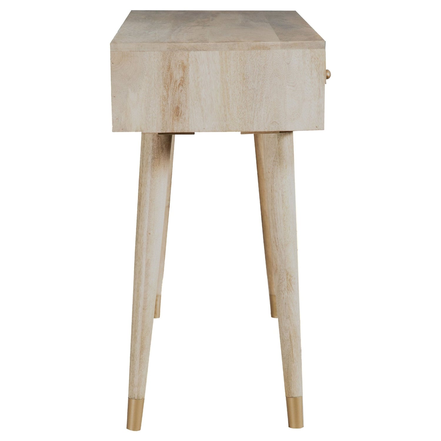 Alyssum Rectangular Storage Console Table Natural | Coaster | Home Elegance USA