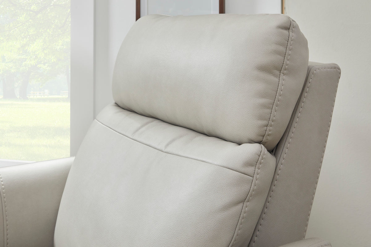 Artemis Power Rocking Recliner With Power Headrest, Lumbar, Heat & Massage - Dove | Flexsteel