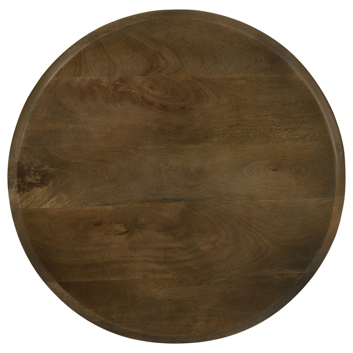 Deja 3 - piece Round Nesting Table Natural and Gunmetal | Coaster | Home Elegance USA