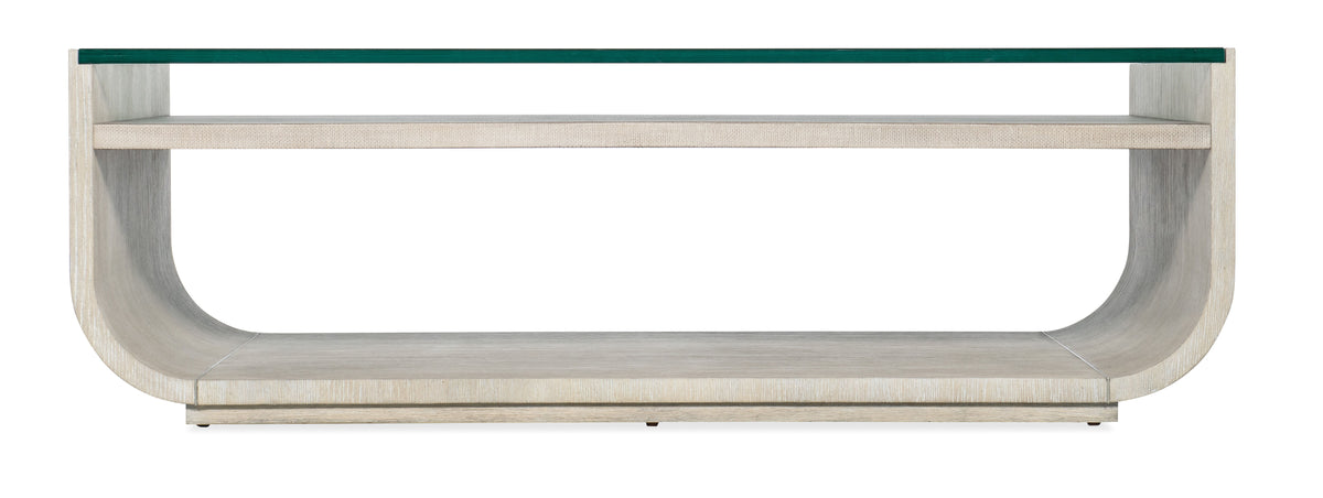 Modern Mood Rectangle Coffee Table - Beige by Hooker Furniture - View 5