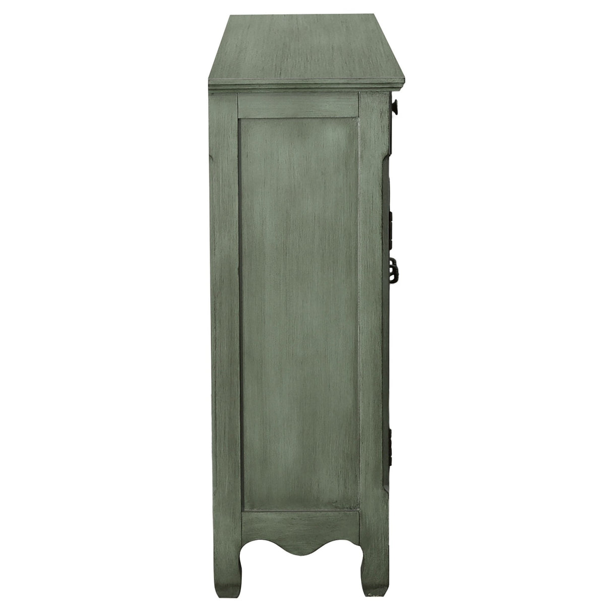 Accent Cabinet - Madeline 3-door Accent Cabinet Antique Green