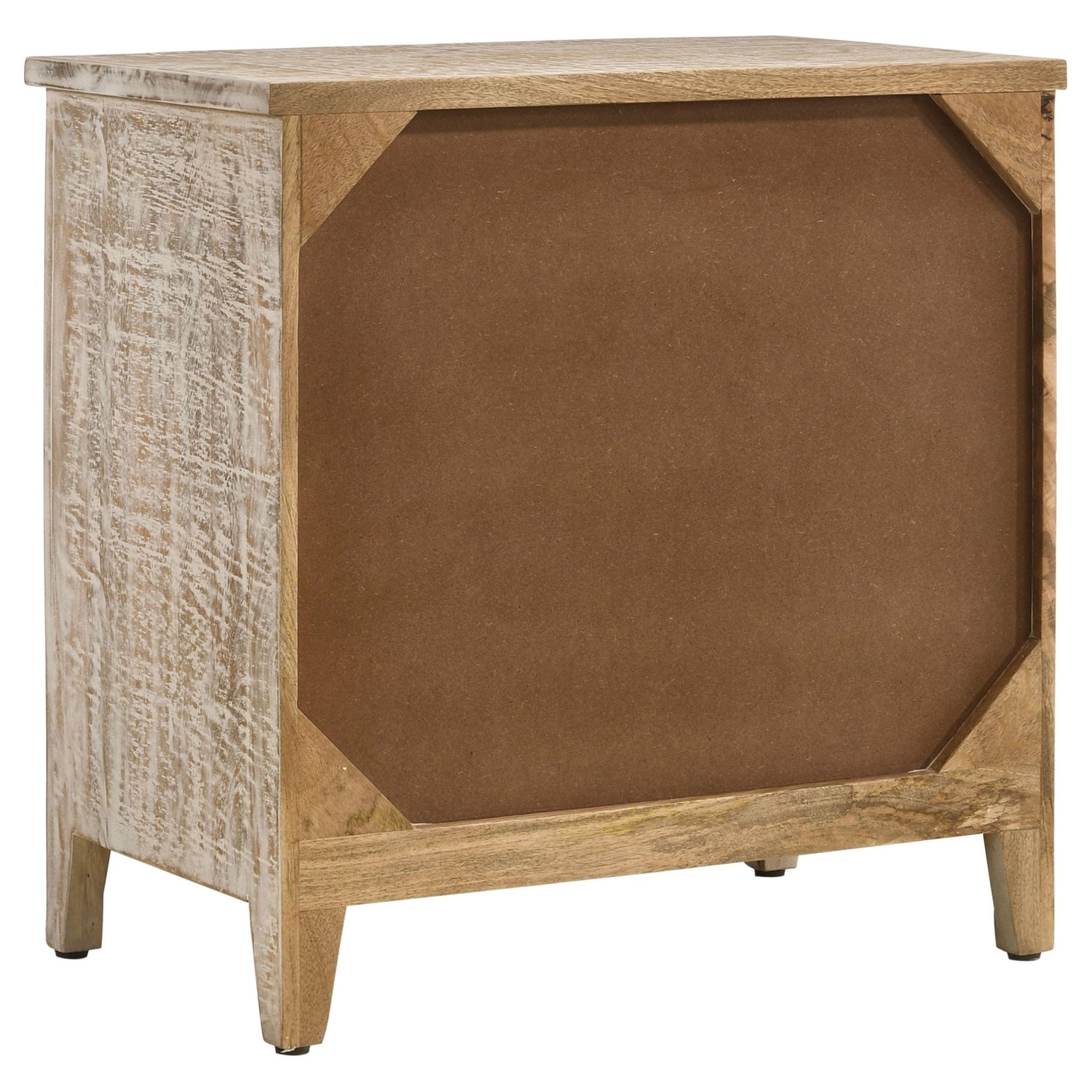 Mariska 3 - drawer Wooden Accent Cabinet White Distressed | Coaster | Home Elegance USA