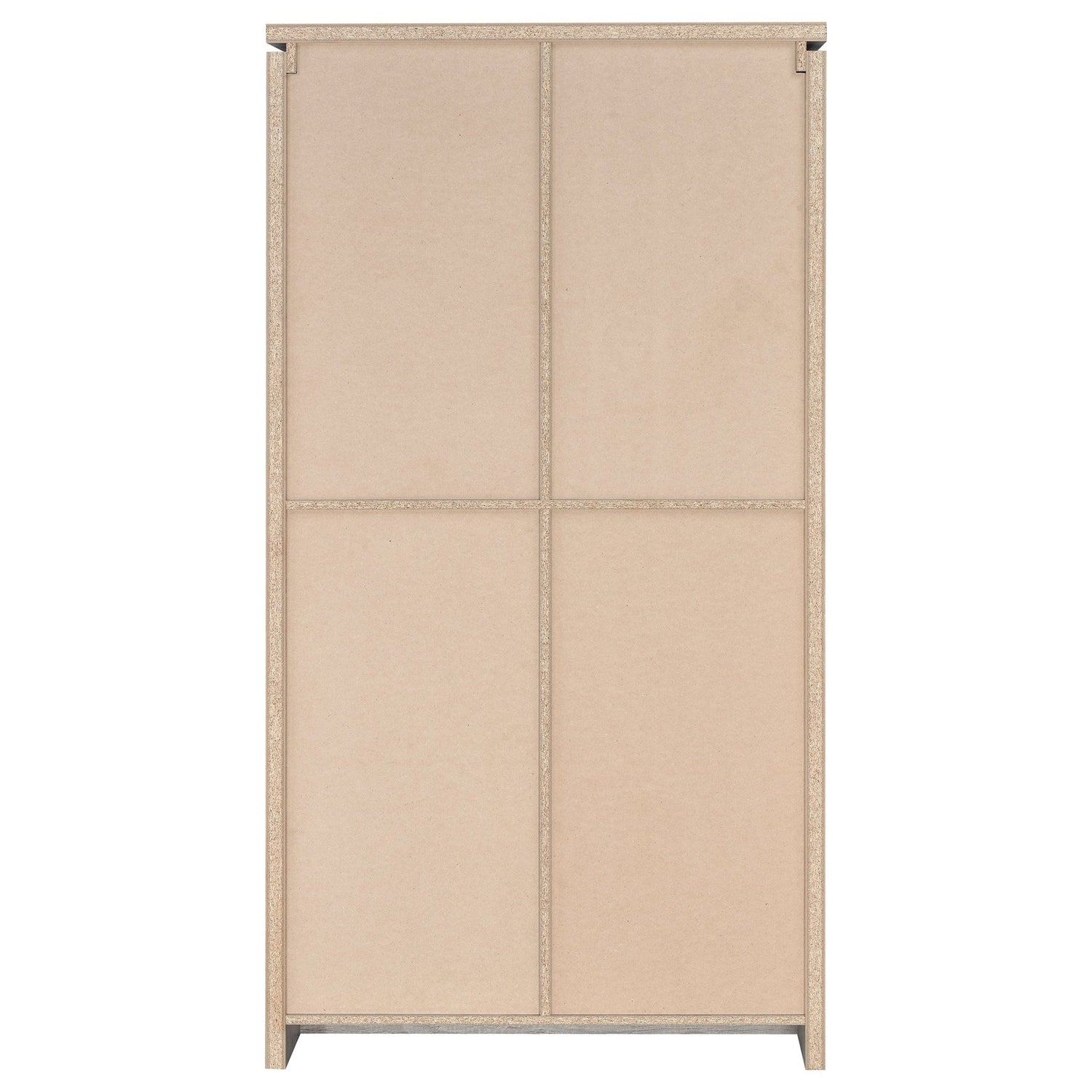 Alejo 2 - door Tall Cabinet Grey Driftwood | Coaster | Home Elegance USA