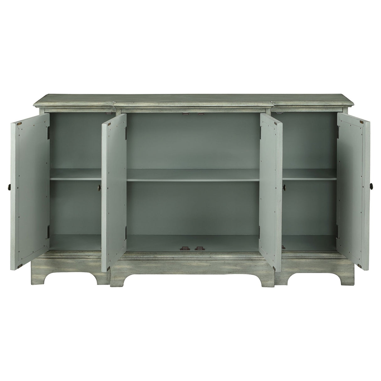 Erigeron 4 - door Accent Cabinet Grey | Coaster | Home Elegance USA