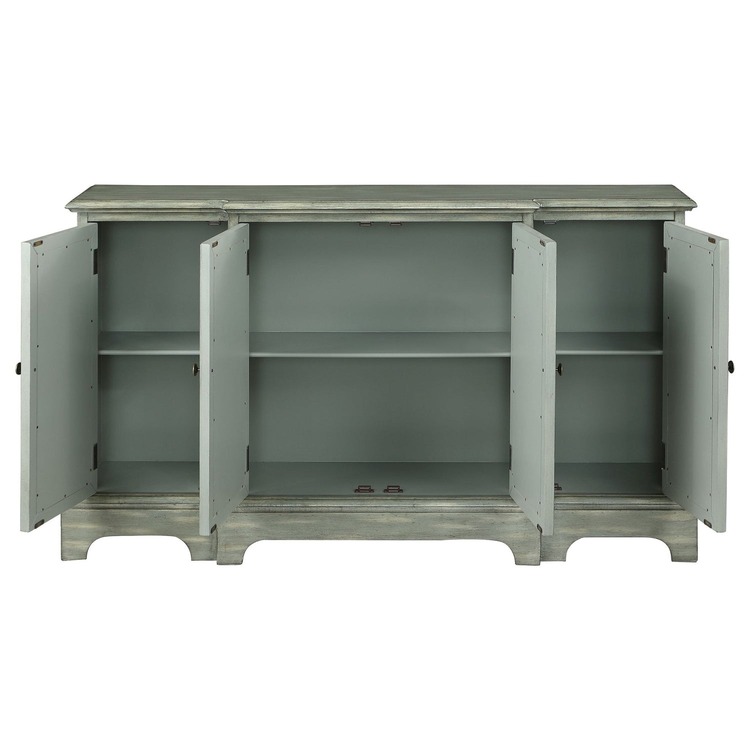 Erigeron 4 - door Accent Cabinet Grey | Coaster | Home Elegance USA