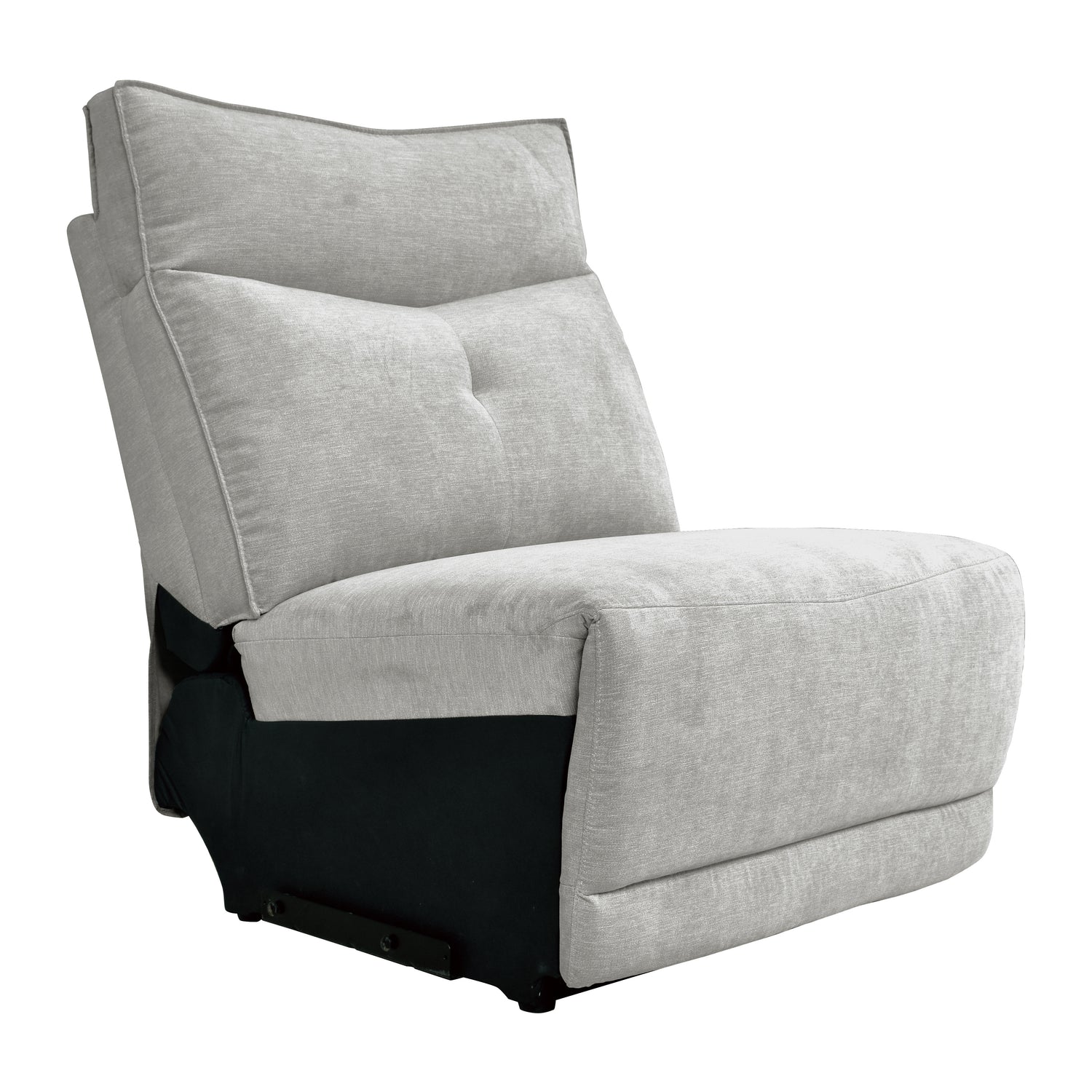 Tesoro 6Pc Modular Reclining Sectional with Right Chaise in Mist Gray – Homelegance
