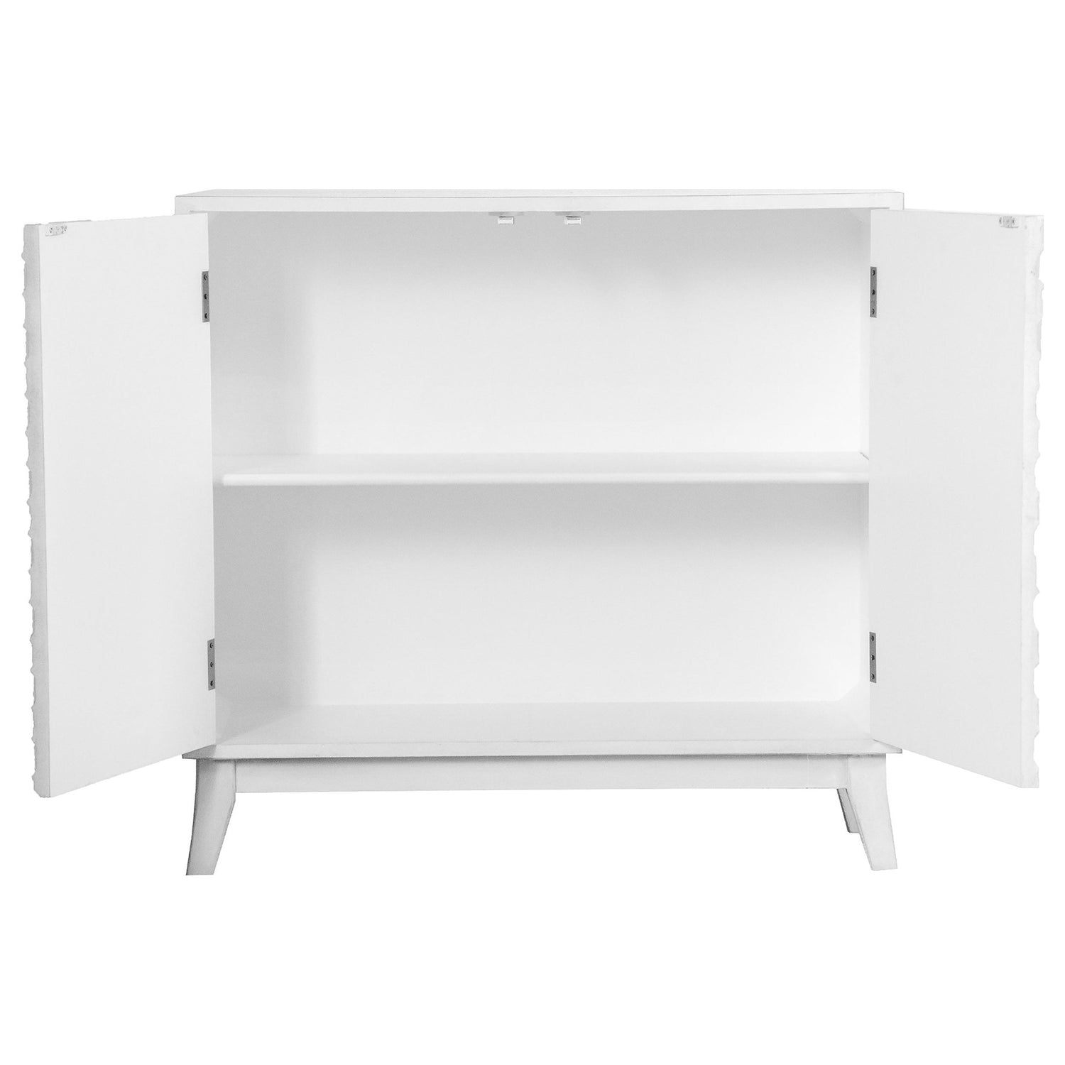 Gambon Rectangular 2 - door Accent Cabinet White | Coaster | Home Elegance USA