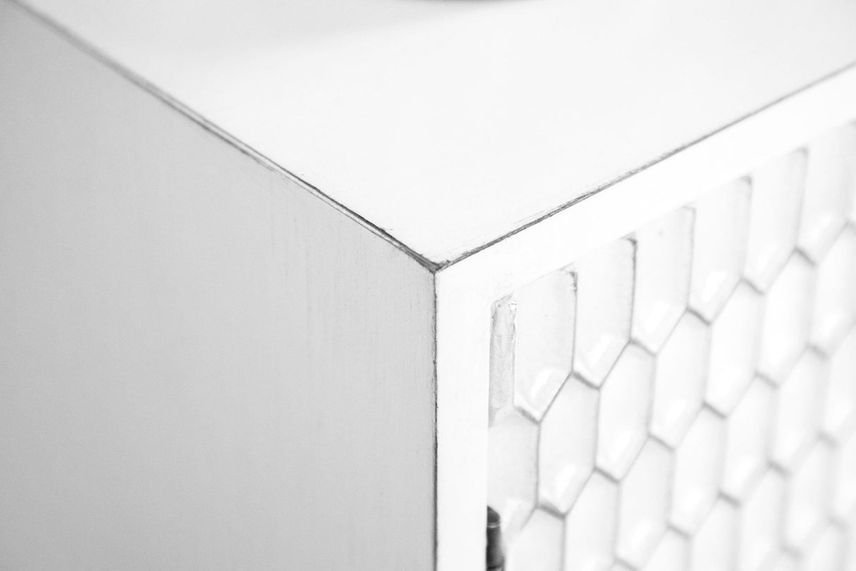 Gambon Rectangular 2 - door Accent Cabinet White | Coaster | Home Elegance USA