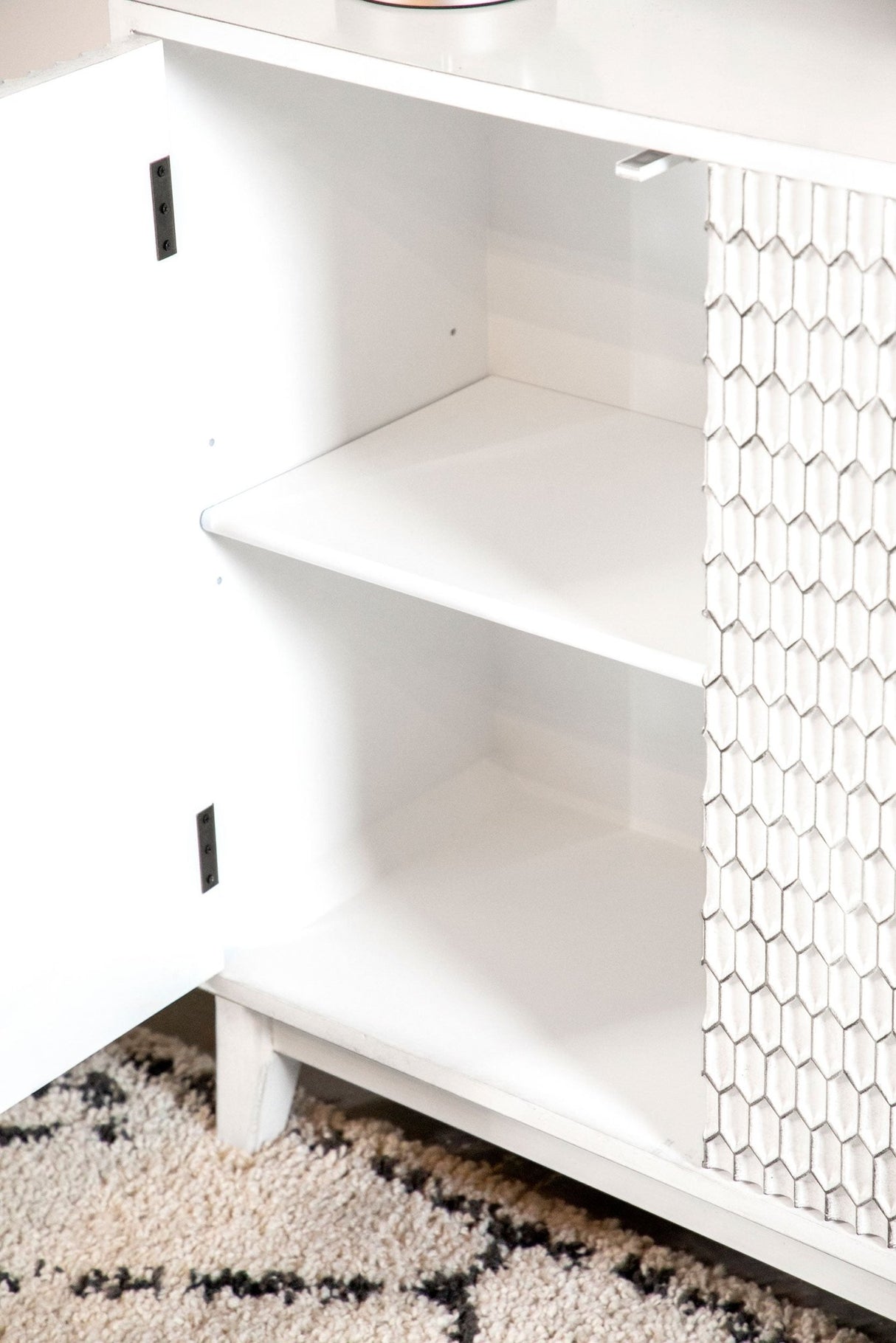 Gambon Rectangular 2 - door Accent Cabinet White | Coaster | Home Elegance USA