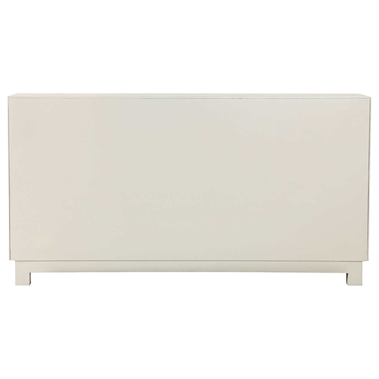 Voula Rectangular 4 - door Accent Cabinet White and Gold | Coaster | Home Elegance USA
