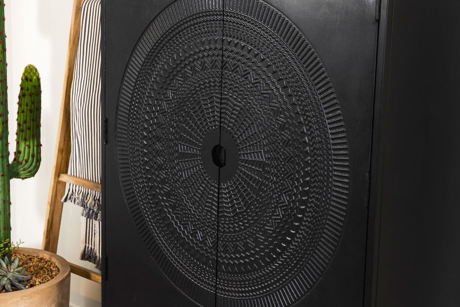 Jenna 2 - door Accent Cabinet Black | Coaster | Home Elegance USA