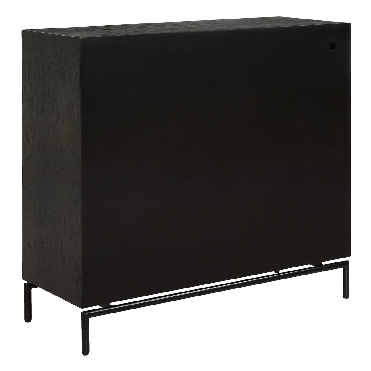 Briseis 2 Door Cabinet - Black by Uttermost - View 9