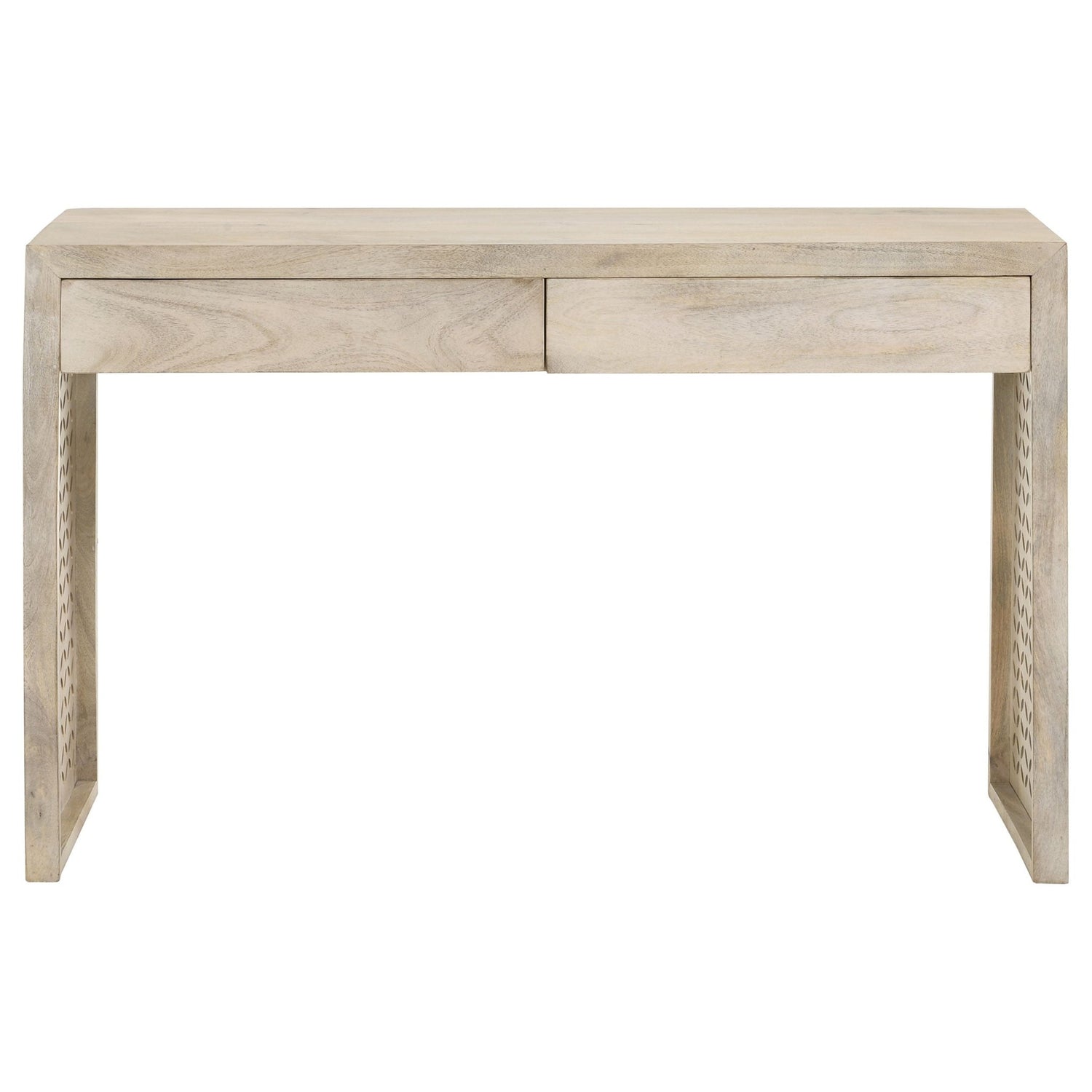 Console Table - Rickman Rectangular 2-drawer Console Table White Washed