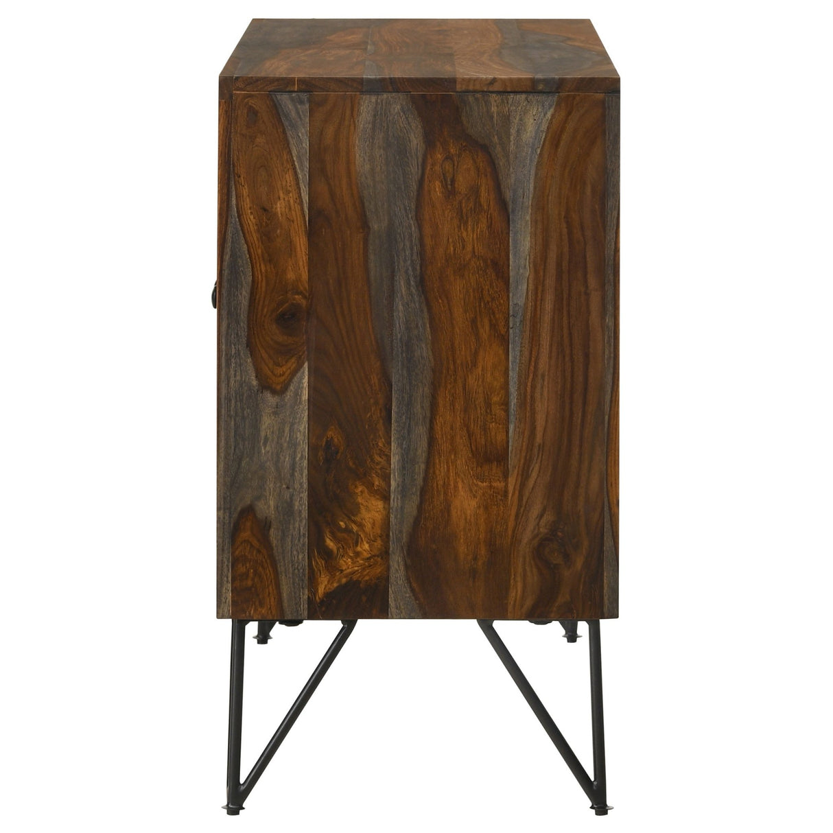 Macon 2 - door Accent Cabinet Sheesham Grey | Coaster | Home Elegance USA