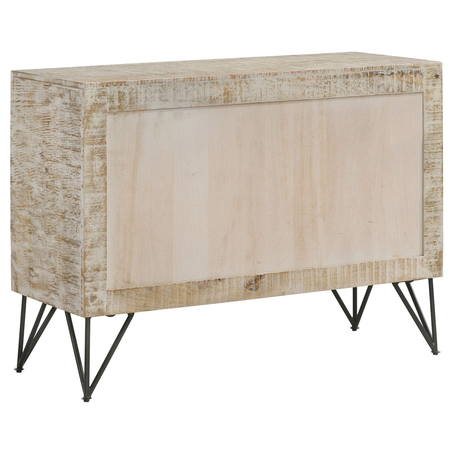 Accent Cabinet - Maille 2-door Accent Cabinet White Washed