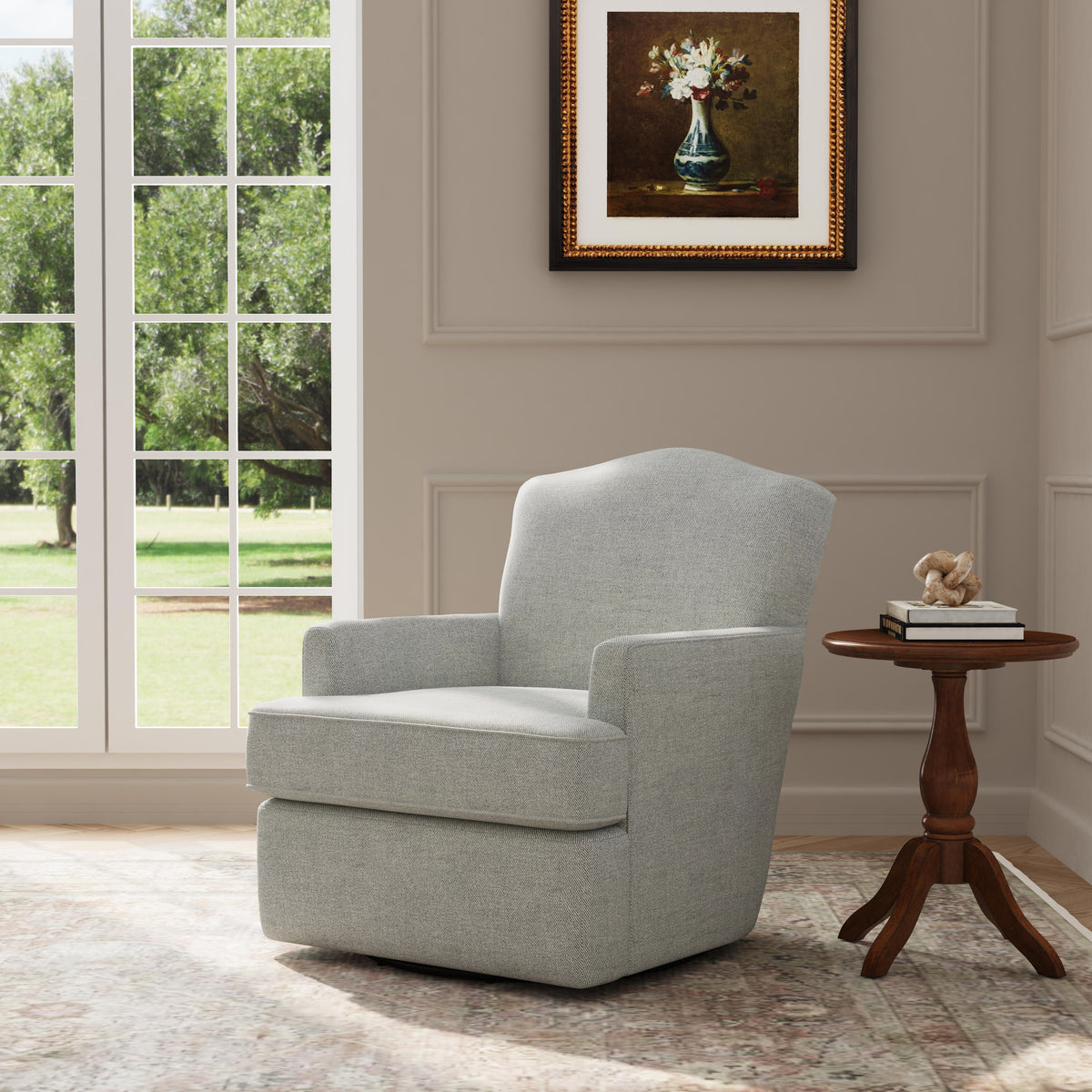 Judge Fabric Swivel Chair | Flexsteel