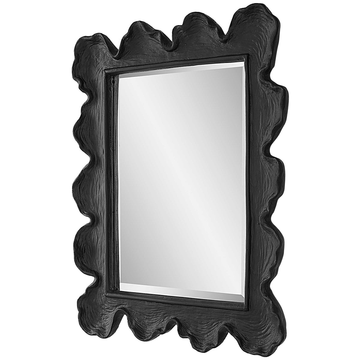 Sea Coral Mirror - Black by Uttermost - View 4