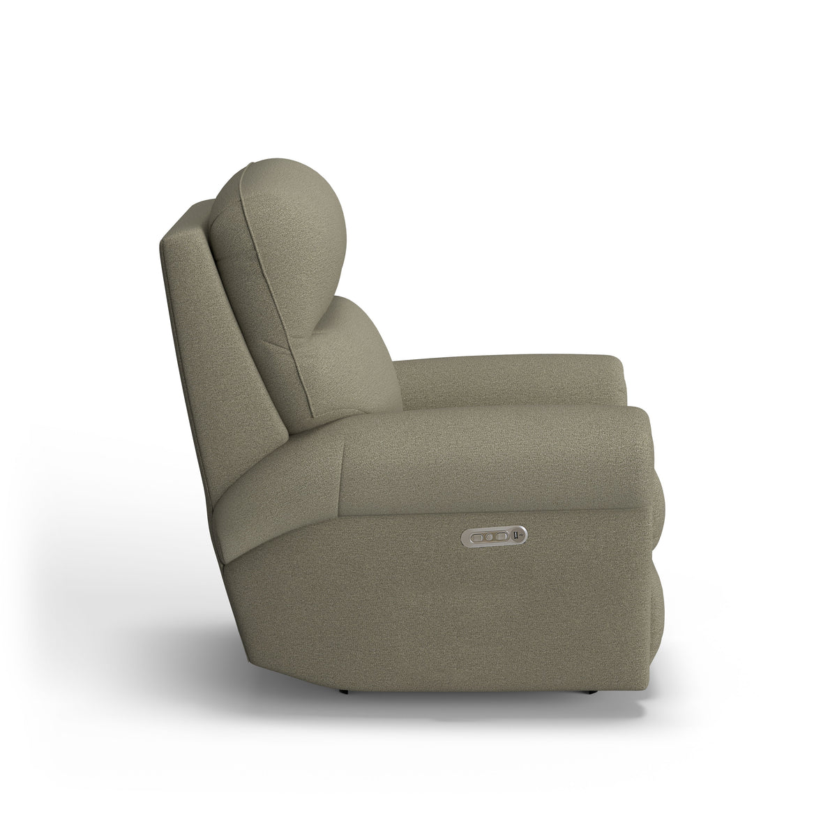 Langston Traditional Fabric Power Rocking Recliner With Power Headrest | Flexsteel
