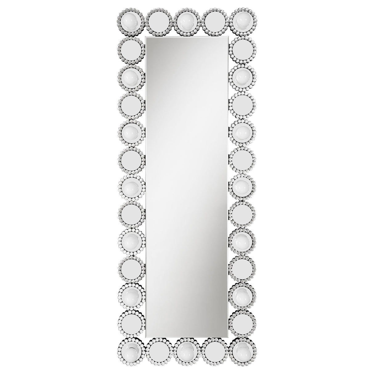 Aghes Rectangular Wall Mirror with LED Lighting Mirror | Coaster | Home Elegance USA